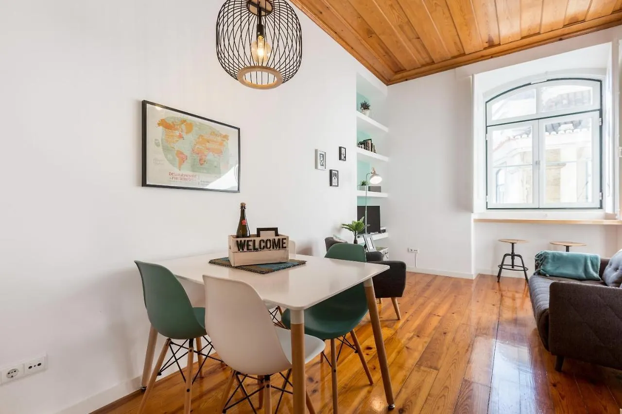 Rustic City View Apartments In Baixa By River Tagus Lisboa